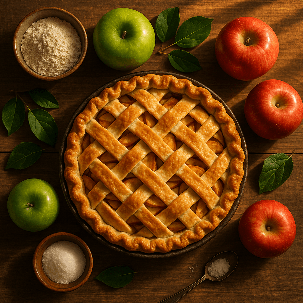 Vegan American Apple Pie
