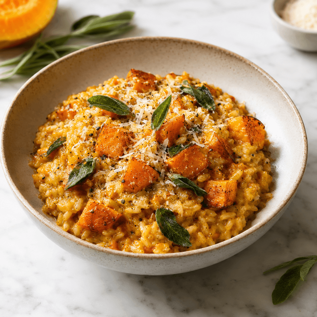 Roasted Pumpkin Risotto
